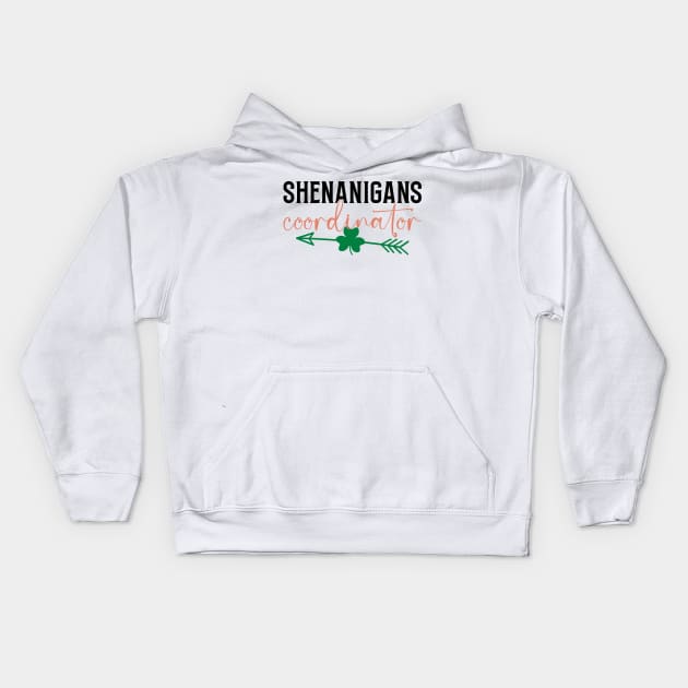 Shenanigans Coordinator Kids Hoodie by MZeeDesigns